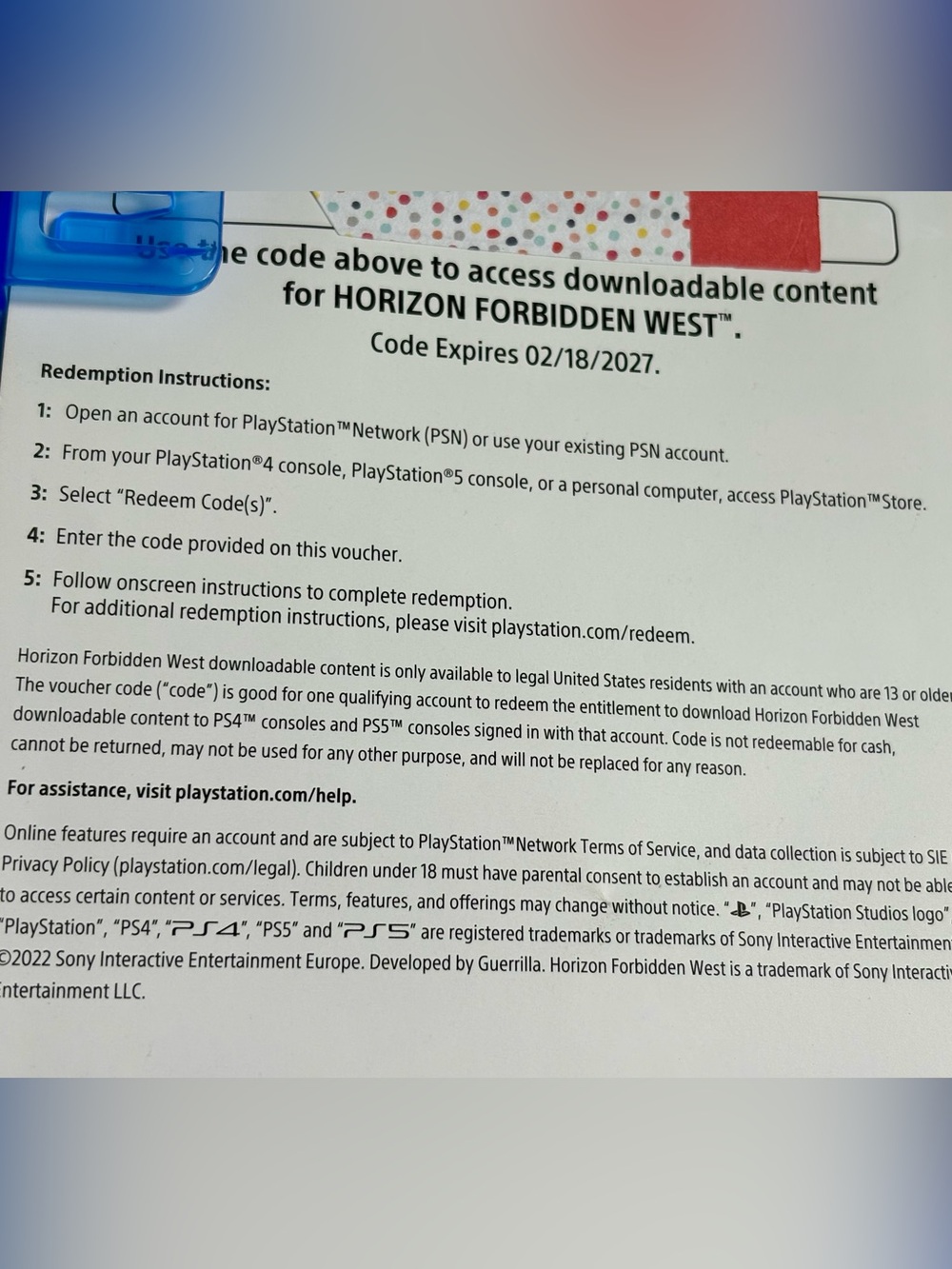 PS5 Horizon Forbidden West Launch Edition Complete + Unused DLC Code 🎮 - Picture 7 of 12